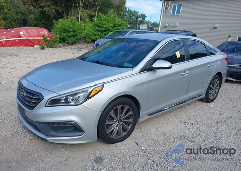 2016 Hyundai Sonata Sport from USA, damaged, VIN 5NPE34AF9GH356158